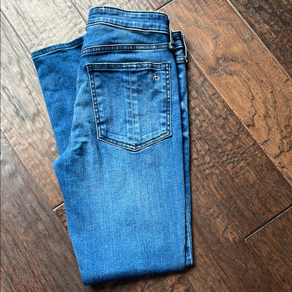 rag & bone cate mid-rise skinny EUC